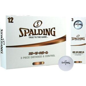 Spalding DISTANCE 3 pc (12 pcs) Golfové míčky, bílá, velikost UNI
