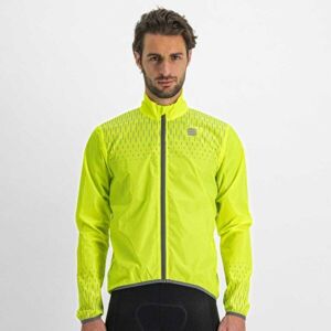 Sportful REFLEX JACKET Pánská cyklistická bunda, žlutá, veľkosť L