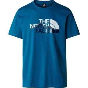 The North Face MOUNTAIN Pánské triko, modrá, velikost