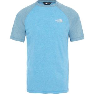 The North Face PURNA S/S TEE M modrá L - Pánské tričko