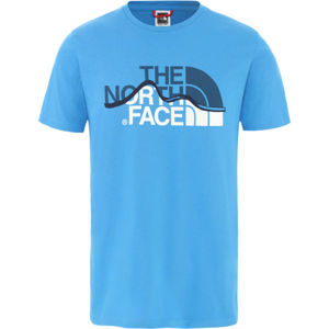 The North Face MOUNT LINE TEE modrá M - Pánské tričko
