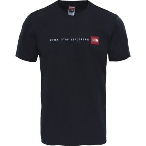The North Face S/S NSE TEE M černá XXL - Pánské tričko