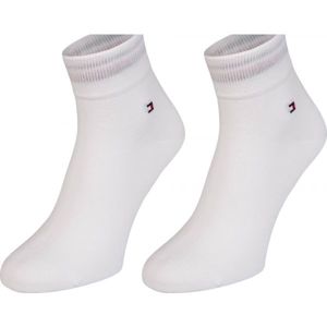 Tommy Hilfiger MEN QUARTER 2P Pánské ponožky, bílá, velikost 43-46