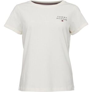 Tommy Hilfiger SHORT SLEEVE T-SHIRT Dámské tričko, béžová, veľkosť XS