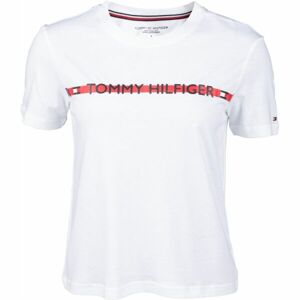 Tommy Hilfiger SS TEE Dámské tričko, bílá, velikost L