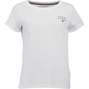 Tommy Hilfiger TH ORIGINAL-SHORT SLEEVE T-SHIRT Dámské tričko, bílá, velikost XL