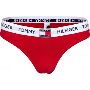 Tommy Hilfiger THONG červená L - Dámská tanga