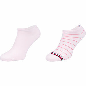Tommy Hilfiger WOMEN SNEAKER 2P PREPPY Růžová 39 - 42 - Dámské ponožky