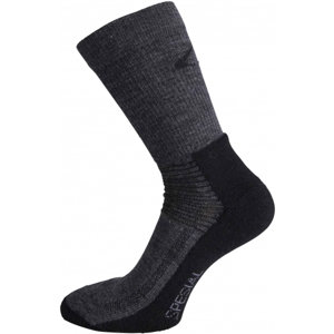 Ulvang SPESIAL PONOZKY Ponožky, Tmavě šedá,Černá, velikost 40-42