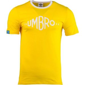 Umbro GRAPHIC TEE žlutá XL - Pánské tričko