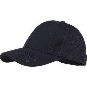 Umbro FLAVIO Chlapecká čepice s kšiltem, černá, veľkosť 12-15