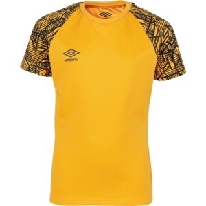 Umbro PRO TRAINING GRAPHIC JERSEY JNR Dětské sportovní triko, oranžová, veľkosť S