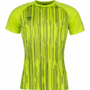 Umbro PRO TRAINING STRIKE GRAPHIC JERSEY Sportovní triko, Světle zelená,Tmavě šedá, velikost M