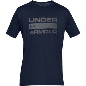 Under Armour TEAM ISSUE WORDMARK SS modrá XXL - Pánské triko