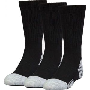 Under Armour HEATGEAR CREW Unisexové ponožky, černá, veľkosť 42,5-46