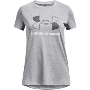 Under Armour TWIST Dívčí tričko, šedá, velikost