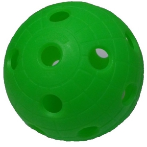 Unihoc BALL CRATER GRASS GREEN   - Florbalový míček