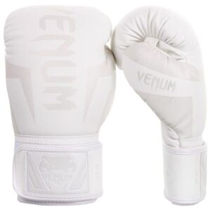 Venum ELITE BOXING GLOVES Boxerské rukavice, bílá, veľkosť 10