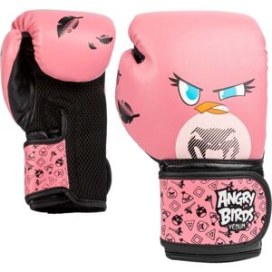 Venum ANGRY BIRDS BOXING GLOVES Dětské boxerské rukavice, růžová, velikost 8
