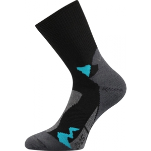 Voxx BOLT Univerzální turistické ponožky, černá, veľkosť 35-38