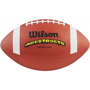 Wilson OFFICIAL TN RUBBER FOOTBALL Mič na americký fotbal, Hnědá,Bílá,Černá, velikost