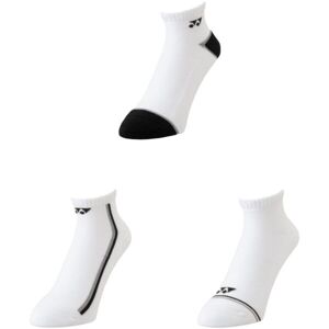 Yonex SOCKS ASSORTED 3KS Ponožky, bílá, veľkosť S