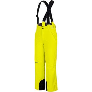 Ziener ANDO JR žlutá 116 - Chlapecké lyžařské kalhoty