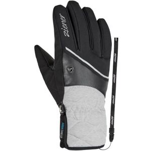 Ziener KAIKA AS® AW LADY Dámské lyžařské rukavice, černá, velikost