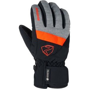 Ziener LEIF GTX JUNIOR Dětské lyžařské rukavice, černá, velikost