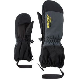 Ziener LEVI Dětské lyžařské rukavice, černá, veľkosť 3.5